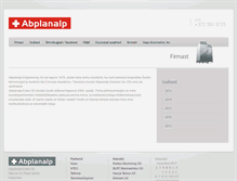 Tablet Screenshot of abplanalp.ee